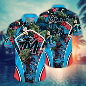 Miami Marlins MLB Hawaiian Shirt Break KLA Shirt