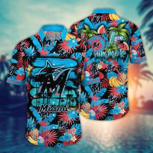 Miami Marlins MLB Hawaiian Shirt Heatwave KLA Shirt