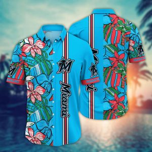 Miami Marlins MLB Hawaiian Shirt Pool Days KLA Shirt