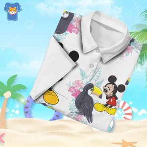 Mickey Mouse Disney Hawaiian Beach Shirt Men And Women Gift Hawaiian Shirt