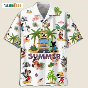 Mickey Mouse Summer Vacation, Mickey Trendy Hawaiian Shirt Perfect Gifts For Your Loved Ones