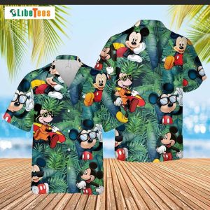 Mickey Mouse Vacation Green Forest, Disney Trendy Hawaiian Shirt Perfect Gifts For Your Loved Ones