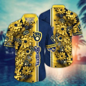 Milwaukee Brewers MLB Hawaiian Shirt Custom Getaways KLA Shirt
