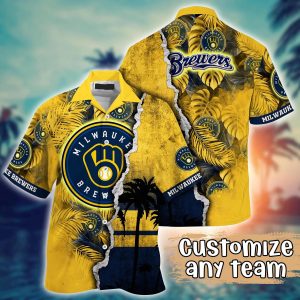 Milwaukee Brewers MLB Hawaiian Shirt Custom Mid-Year KLA Shirt