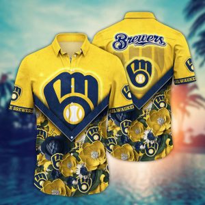 Milwaukee Brewers MLB Hawaiian Shirt Custom Sprinklers KLA Shirt
