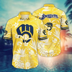 Milwaukee Brewers MLB Hawaiian Shirt Sun-Soakedtime KLA Shirt