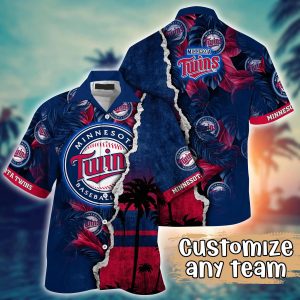 Minnesota Twins MLB Hawaiian Shirt Custom Evening Strolls KLA Shirt