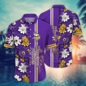 Minnesota Vikings NFL Hawaiian Shirt Sunlight KLA Shirt