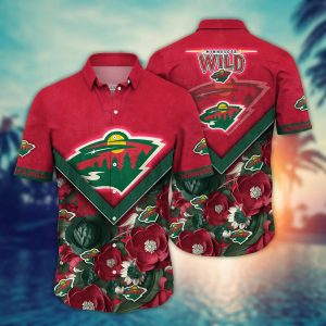 Minnesota Wild NHL Hawaiian Shirt Custom Golden Hour KLA Shirt