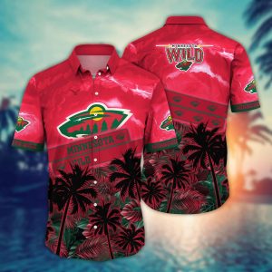 Minnesota Wild NHL Hawaiian Shirt Golden Hourtime KLA Shirt