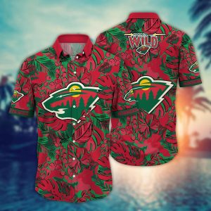 Minnesota Wild NHL Hawaiian Shirt Warm Nights Soccer Match Shirts