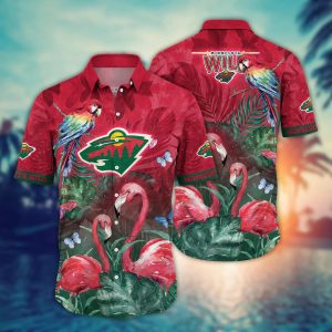 Minnesota Wild NHL Hawaiian Shirt Warm Nights The Sport Of Two Halves Shirts