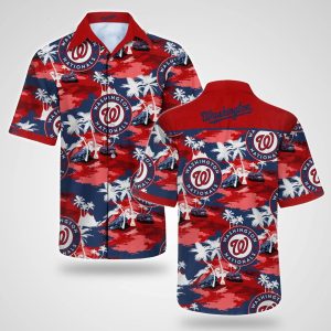 Mlb Washington Nationals Trendy Hawaiian Shirt V5 KLA Shirt