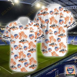 Mls Fc Cincinnati Coconut Trees Trendy Hawaiian Shirt KLA Shirt