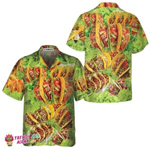 More Tacos Please Hawaiian Shirt, Funny Taco Shirt For Men & Women