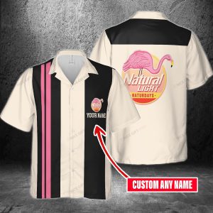 Natural Light Naturdays Custom Name Hawaiian Shirt