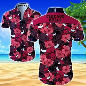 Nba Chicago Bulls Tropical Summer Hibiscus Flowers Trendy Hawaiian Shirt KLA Shirt