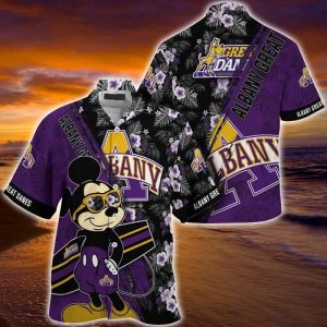 Ncaa Albany Great Danes Mickey Trendy Hawaiian Shirt KLA Shirt