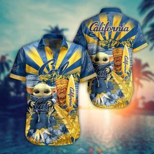 NCAA California Golden Bears Baby Yoda Hawaiian Shirt