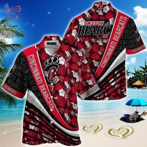 Ncaa Cincinnati Bearcats Red Black Trendy Hawaiian Shirt KLA Shirt