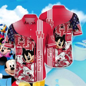 Ncaa Houston Cougars Mickey Mouse Trendy Hawaiian Shirt KLA Shirt