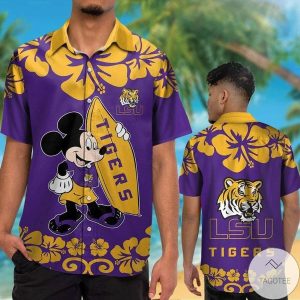 Ncaa Lsu Tigers Mickey Trendy Hawaiian Shirt KLA Shirt