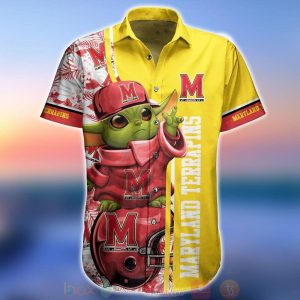 Ncaa Maryland Terrapins Baby Yoda Trendy Hawaiian Shirt KLA Shirt