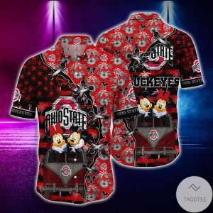 Ncaa Ohio State Buckeyes Mickey Trendy Hawaiian Shirt KLA Shirt