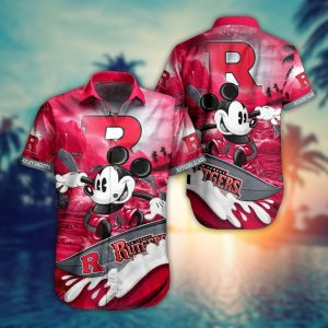 Ncaa Rutgers Scarlet Knights Mickey Mouse Trendy Hawaiian Shirt V2 KLA Shirt