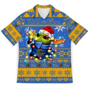 Ncaa Ucla Bruins Baby Yoda Christmas Trendy Hawaiian Shirt KLA Shirt