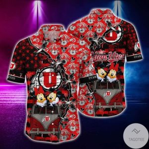 Ncaa Utah Utes Mickey Mouse Trendy Hawaiian Shirt KLA Shirt