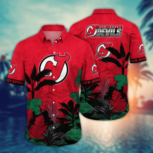 New Jersey Devils NHL Hawaiian Shirt Brightness KLA Shirt