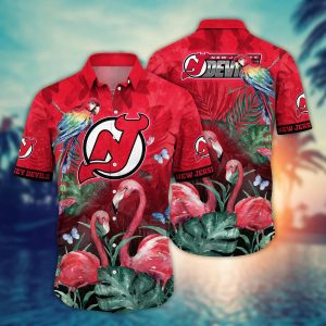 New Jersey Devils NHL Hawaiian Shirt Camping KLA Shirt