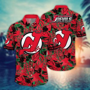 New Jersey Devils NHL Hawaiian Shirt Coconut Water KLA Shirt