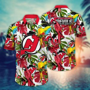 New Jersey Devils NHL Hawaiian Shirt Warm Seasontime KLA Shirt