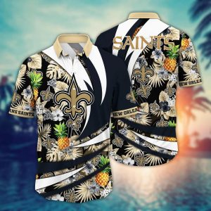 New Orleans Saints NFL Hawaiian Shirt Sea Breeze KLA Shirt