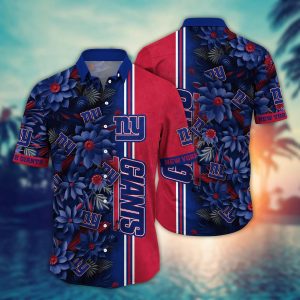 New York Giants NFL Hawaiian Shirt Custom Garden Parties KLA Shirt