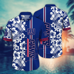 New York Giants NFL Hawaiian Shirt Ocean Wavestime KLA Shirt