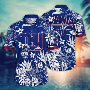 New York Giants NFL Hawaiian Shirt Tanning Association KLA Shirt