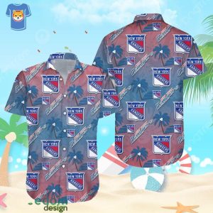 New York Rangers Ice Hockey Team KLA Beach Gift Hawaiian Shirt For Men And Women