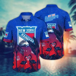 New York Rangers NHL Hawaiian Shirt Beach Ballstime KLA Shirt