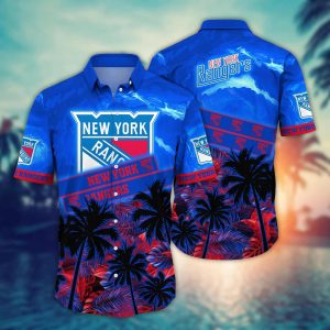 New York Rangers NHL Hawaiian Shirt Lush Greenerytime KLA Shirt