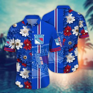 New York Rangers NHL Hawaiian Shirt Summery KLA Shirt