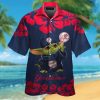 New York Yankees Baby Yoda Short Sleeve Button Up Tropical Hawaiian Shirt