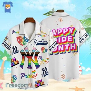 New York Yankees MLB Happy Pride Month Hawaiian Shirt For True Fans