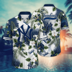 New York Yankees MLB Hawaiian Shirt Beer Gardenstime KLA Shirt