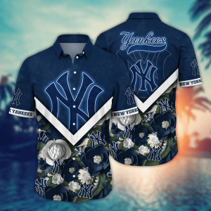 New York Yankees MLB Hawaiian Shirt Custom Balmy KLA Shirt