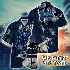 New York Yankees MLB Hawaiian Shirt Custom Sunglasses KLA Shirt