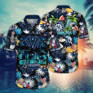 New York Yankees MLB Hawaiian Shirt Festivals KLA Shirt