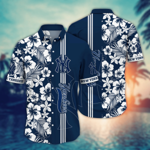 New York Yankees MLB Hawaiian Shirt Straw Hatstime KLA Shirt